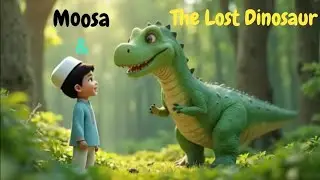 Moosa & the Lost Dinosaur &ndash; Islamic Story for Kids | Urdu/Hindi Cartoon with English Subtitles