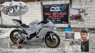 Ganteng banget ninja fi new modif zx25r