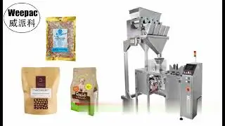 Single station premade bag packing machine/Zipped lock bag packaging machine/food packing system