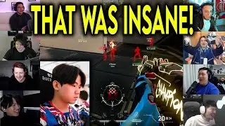 Valorant Streamers Reacts To GE UdoTan CRAZY ACE Against VL In VCT