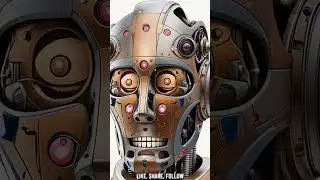 #mechanicalrobot #roboticface