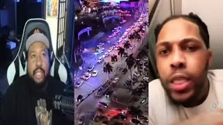Word to! DJ Akademiks reacts to Dude detailing his alleged encounter with Alien in Miami!
