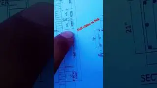 reading structure drawing of column #shorts