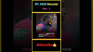 IPL 2025 Records Part  - 1 | Records Recorded in IPL 2025 | #factsmaavalite #ipl2025 #ipl #rcb #mi