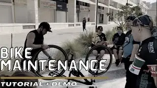 Bike Maintenance for Team Promde Kuwait
