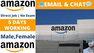 ⚠️ Attention! Amazon Email & Chat Support Job 📧💬 | Work From Home / Office 🏠🏢 | Freshers Welcome 🎓