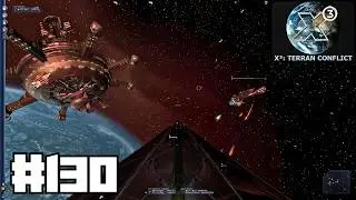 Let's Play X3 Terran Conflict #130 Raise the Black! Boarding Heavy Centaur Prototype - What a Battle