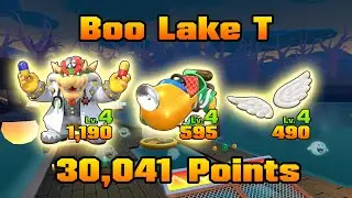 Mario Kart Tour &mdash; Space Tour ～ Boo Lake T ～ 30,041 Points