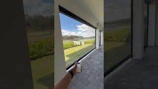 Florida Homes MUST-HAVE! Retractable patio screens are a Game Changer for entertaining guests #patio