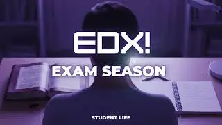 EXAM SEASON 📚 | Calm Focus Music for Students | Stress Relief & Study | EDX!