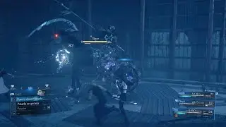 FINAL FANTASY VII REMAKE El jinete del cementerio de trenes en dificil