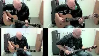 In the lap of the Gods/Stone cold crazy - Home guitar cover.