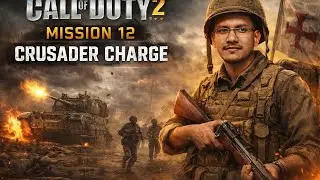 CALL OF DUTY 2 Mission 12 Crusader Charge HARD Gameplay Bangla | Horrorops Bangla