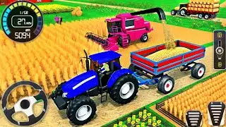 Real Tractor Farming Simulator 2025 - Harvester Tractor Driving - Android Gameplay