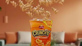GARUDA CRUNCHY POTATO TWISTER! ISI LEBIH BANYAK, LEBIH PUAS!