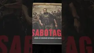 SABOTAGE : SCHWARZENEGGER FRAPPE FORT EN BLU-RAY IMPLACABLE ! #shorts #trendingshorts #trending #new