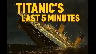 Titanic Sinks REAL TIME | 5 minutes before Titanic Sinks