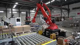 ZTE 5G equipment automated packaging and debugging video