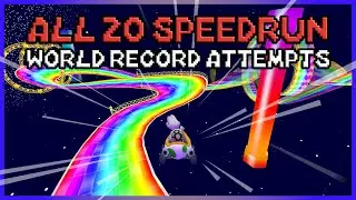 Mario Kart DS - All 20 Speedrun - World Record attempts