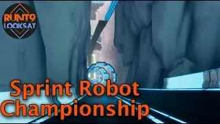 First Person Parkour Time Trial Racer | Runt9 Looks at Sprint Robot Championship
