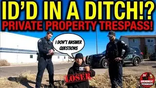 First Amendment Auditor Squats on Private Property, Gets ID&rsquo;d by Cops and Threatens a Lawsuit