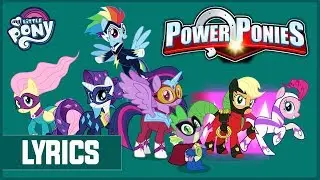 Power Ponies Go [ Lyrics ] My Little Pony [ Full HD ]