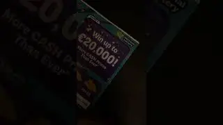 Scratch card - can I win 1 million 😳 