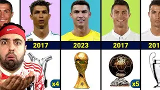 CRİSTİANO RONALDO NUN HER SENE KAZANDIĞI KUPALAR 2002 - 2024