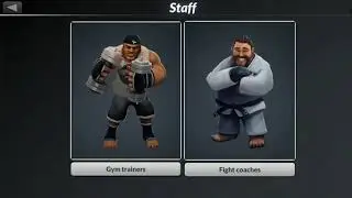 MMA MANAGER BETA GUIDE - Trainers and equipment