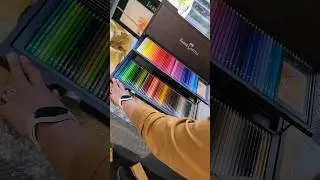 Unboxing my set of 120 Faber-Castell Polychromos Colored Pencils! ❤️ @FaberCastellGroup #unboxing