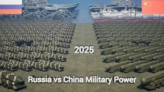 China vs Russia & Military Power in 2025