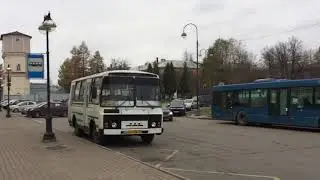 Город Волхов. Вокзал (Волховстрой-1) с прилегающей площадью. 27.10.2017, 14:22