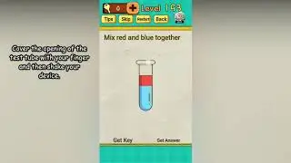 Mr Brain Level 193 Mix red and blue together