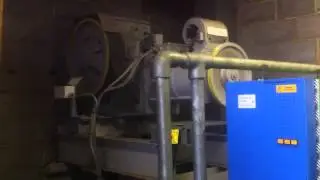 1980's Kone M series lift motor room