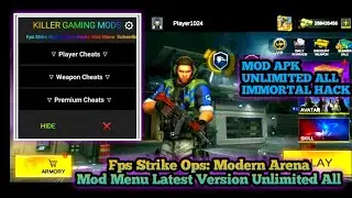 Fps Strike Ops Modern Arena Mod Menu..