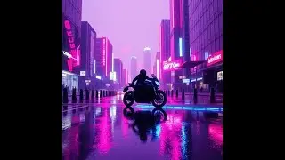 Neon Dreams - Manga style