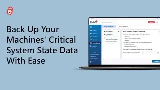 How to Back Up Your Machines' Critical System State Data With Ease | IDrive Server Application