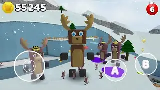 Giant King Reindeer in Secret Places - Super Bear Adventure Gameplay Walkthrough 