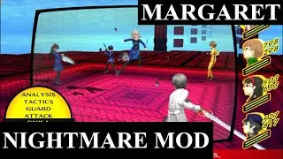 Persona 4 GOLDEN - Margaret Boss Fight Nightmare Mod