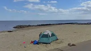 England Suffolk. Driving from Menningtree, Mistley to Clacton on Sea and Jaywick (12/6/2022)