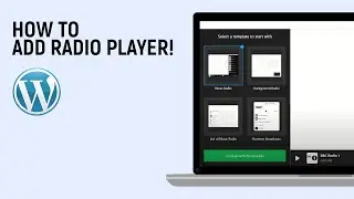How to Add Radio Player to WordPress [EASY]