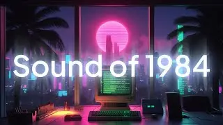 Neon Echoes 1984 | Lofi Synthwave Retrowave Mix | Dreamy 80s Chill Beats for Focus