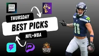 NFL+NBA PRIZEPICKS BEST PICKS TODAY 🏈|🔥|🏀 PLAYER PROPS THURSDAY DECEMBER 18TH #NFLPICKS