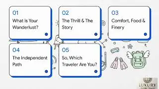 What's Your Wanderlust Personality? | Travel Tips | Fun Facts | Travel