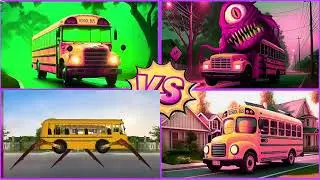 ℹ️ 🚀 EPIC Tiles Hop Battle | School Bus vs Train Eater (Impossible!)