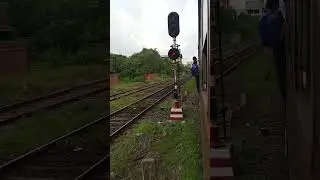 Morning New train 🚄 travel colombo sri lanka morning office time train