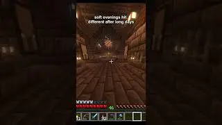 soft evenings hit different after long days   #minecraft #gaming #mcmycraft