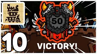 Wave 50 Complete - Towerlands - Gameplay Walkthrough Part 10 (iOS, Android)