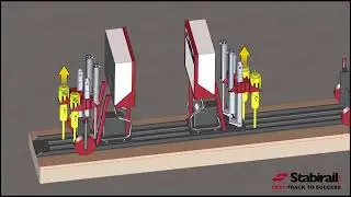 Milling concrete beams | Step-by-step construction method explained (3D Animation)
