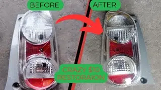 How to Repair Car Tail light Broken Lens in Just 10$ | How to Fix Broken Tail light With Baking Soda